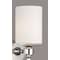 Maxim Lighting Lucent 1-Light 5" Wide Polished Nickel Wall Sconce 16109WTCLPN - alternate 3